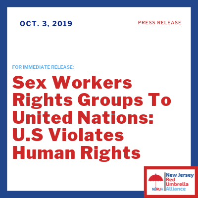 Sex Workers Rights Groups to UN: US Violates Human Rights